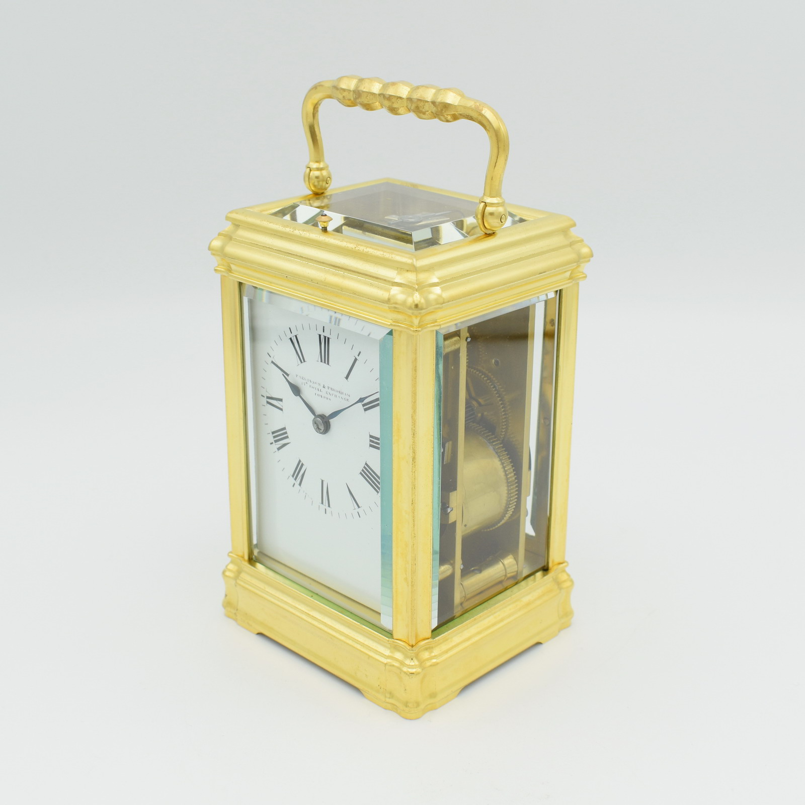 Parkinson & Frodsham Carriage clock – It's About Time